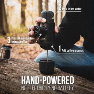 buy new: $64.90 $9.67 delivery friday, february 6. order within 5 hrs 25 mins deliver to united states minor ou... in stock quantity: 1 quantity:1 add to cart buy now ships from amazon sold by wacaco co., ltd returns 30 day refund / replacement support product support included see more add a gift receipt for easy returns save with used like new $61.66 $9.67 delivery wednesday, february 11 ships from: amazon sold by: amazon resale add to list sponsored click to play video play mute remaining time 0:15 fullscreen click to see full view 3+ 8 videos 8 videos wacaco nanopresso portable espresso maker,upgraded version of minipresso, 18 bar pressure ground coffee, small travel coffee maker